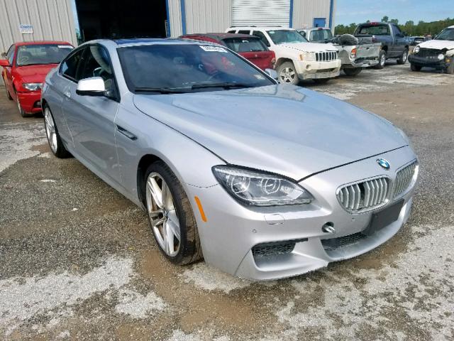 WBAYM1C56DDZ02586 - 2013 BMW 650 XI SILVER photo 1