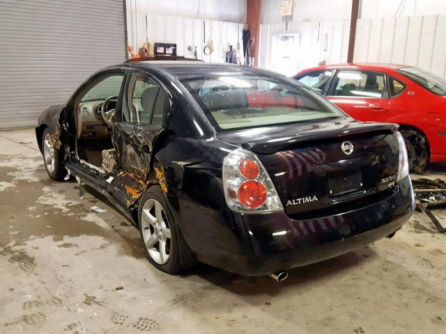 1N4BL11D55C344328 - 2005 NISSAN ALTIMA SE BLACK photo 3