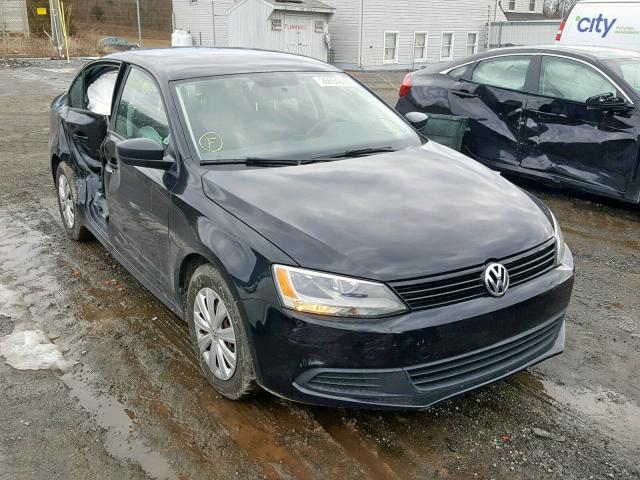 3VW1K7AJ1CM473449 - 2012 VOLKSWAGEN JETTA BASE Սև լուսանկար 1