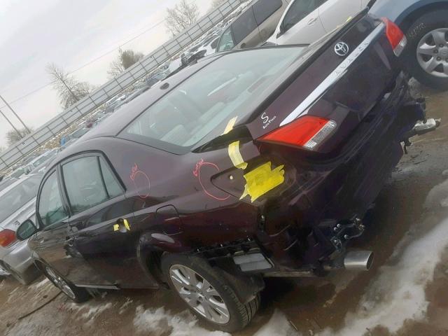 4T1BK3DB8CU443313 - 2012 TOYOTA AVALON BAS MAROON photo 3