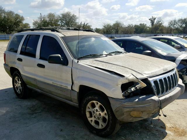 1J4G258S7XC717235 - 1999 JEEP GRAND CHER WHITE photo 1