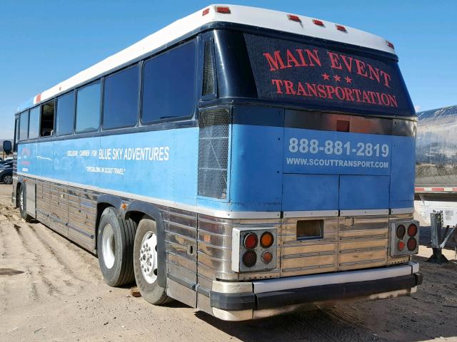 1M8RCM7A1PP045181 - 1993 MOTOR COACH INDUSTRIES TRANSIT BU BLUE photo 3