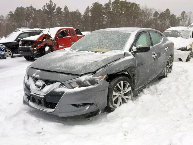 1N4AA6AP1HC437912 - 2017 NISSAN MAXIMA 3.5 GRAY photo 2