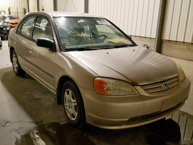 2HGES16402H901837 - 2002 HONDA CIVIC DX SILVER photo 1