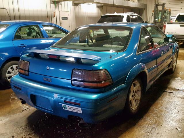 1G2WJ12X1SF331052 - 1995 PONTIAC GRAND PRIX 青色 照片 4