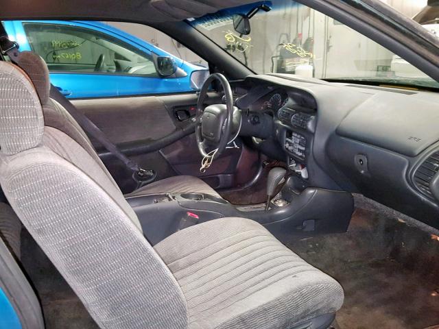 1G2WJ12X1SF331052 - 1995 PONTIAC GRAND PRIX 青色 照片 5