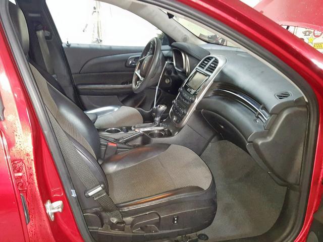 1G11C5SL6EU147660 - 2014 CHEVROLET MALIBU 1LT BURGUNDY photo 5