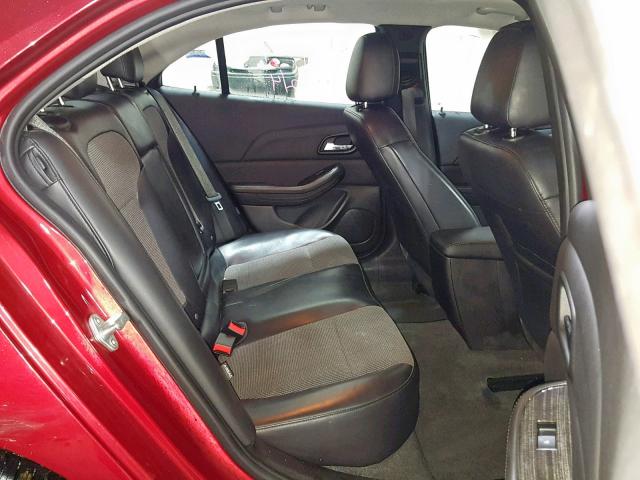 1G11C5SL6EU147660 - 2014 CHEVROLET MALIBU 1LT BURGUNDY photo 6
