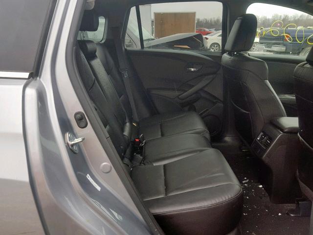 5J8TB3H39JL002323 - 2018 ACURA RDX GRAY photo 6