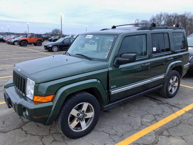 1J8HG48KX6C252057 - 2006 JEEP COMMANDER GREEN photo 2