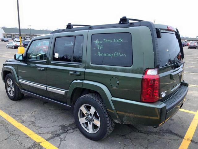 1J8HG48KX6C252057 - 2006 JEEP COMMANDER GREEN photo 4