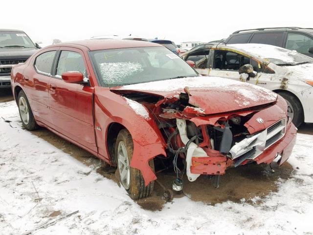 2B3CA3CV3AH233758 - 2010 DODGE CHARGER SX RED photo 1