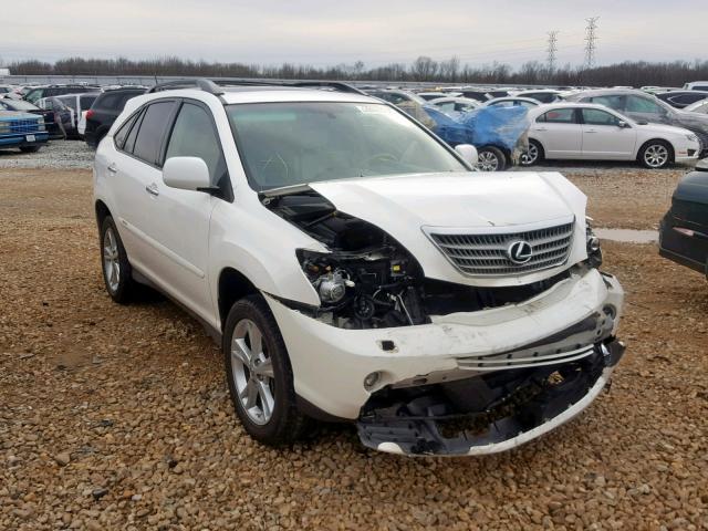 JTJGW31U882850424 - 2008 LEXUS RX 400H WHITE photo 1