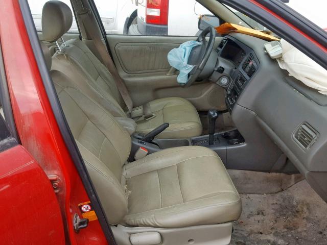 JNKCP11A9XT015139 - 1999 INFINITI G20 RED photo 5