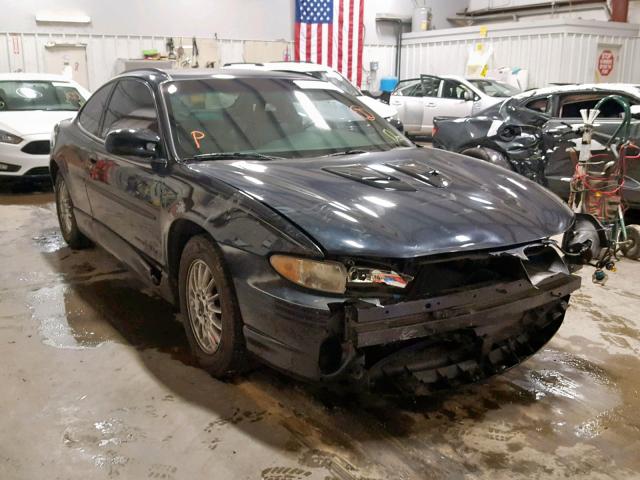 1G2WP12K61F118132 - 2001 PONTIAC GRAND PRIX BLACK photo 1