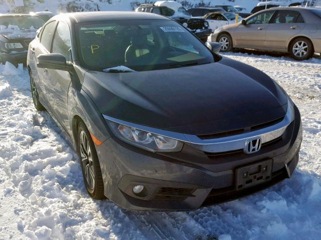 2HGFC1F72HH631434 - 2017 HONDA CIVIC EXL GRAY photo 1