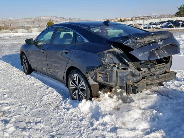 2HGFC1F72HH631434 - 2017 HONDA CIVIC EXL GRAY photo 3