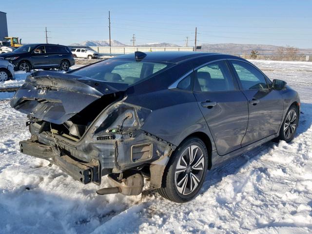 2HGFC1F72HH631434 - 2017 HONDA CIVIC EXL GRAY photo 4