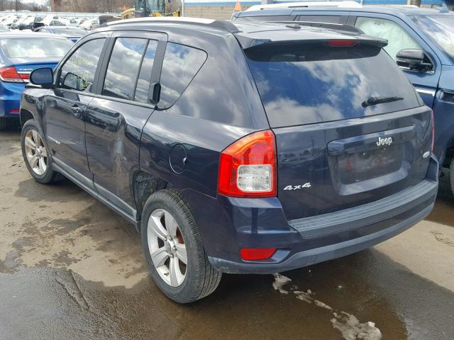 1J4NF1FBXBD134149 - 2011 JEEP COMPASS SP ლურჯი ფოტო 3