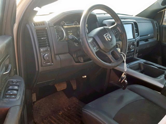 1C6RR7YT7HS618718 - 2017 RAM 1500 REBEL თაფლისფერი ფოტო 9