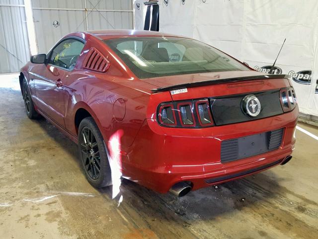 1ZVBP8AM2E5276479 - 2014 FORD MUSTANG RED photo 3