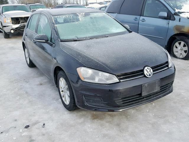 3VW217AU2FM088746 - 2015 VOLKSWAGEN GOLF 黑色 照片 1