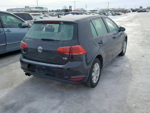 3VW217AU2FM088746 - 2015 VOLKSWAGEN GOLF 黑色 照片 4