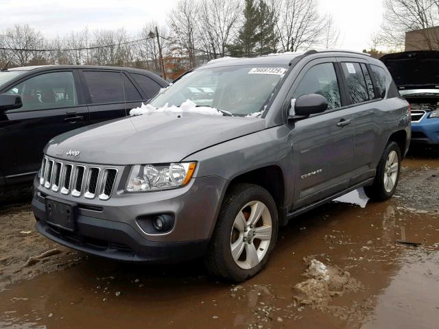 1J4NF1FB3BD240359 - 2011 JEEP COMPASS SP ნაცრისფერი ფოტო 2