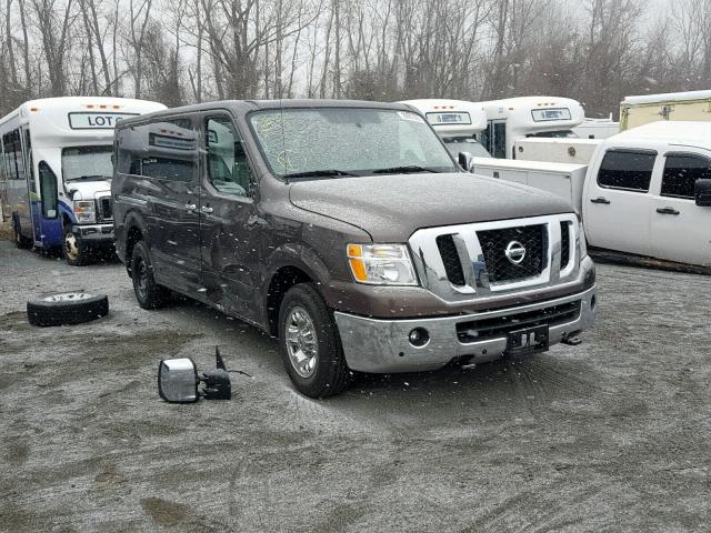 5BZAF0AA9JN852071 - 2018 NISSAN NV 3500 GRAY photo 1