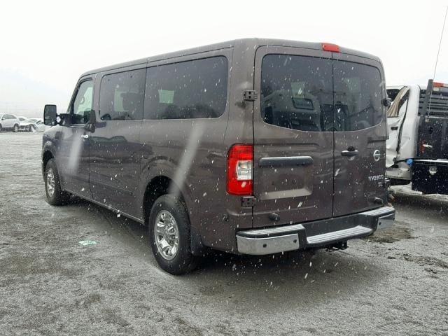 5BZAF0AA9JN852071 - 2018 NISSAN NV 3500 GRAY photo 3