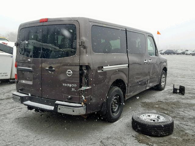 5BZAF0AA9JN852071 - 2018 NISSAN NV 3500 GRAY photo 4