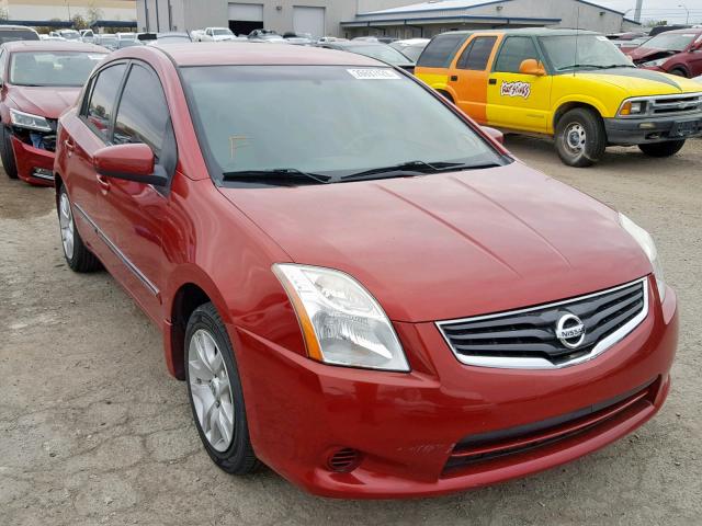 3N1AB6AP4CL697146 - 2012 NISSAN SENTRA 2.0 RED photo 1