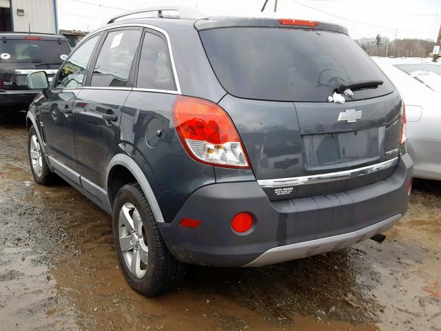 3GNAL2EK2CS635730 - 2012 CHEVROLET CAPTIVA SP GRAY photo 3