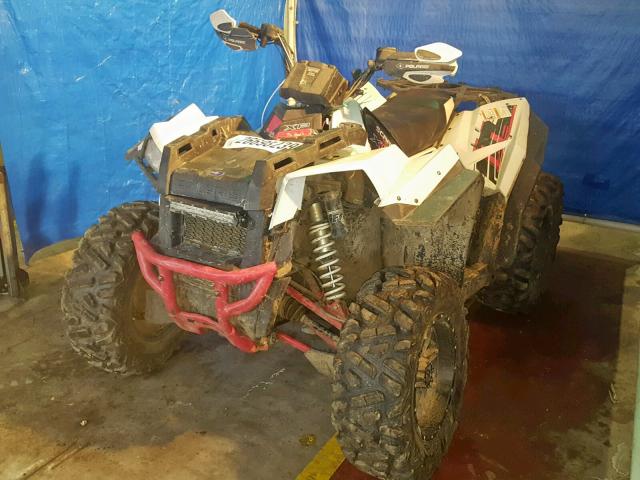 4XASVE957FA202401 - 2015 POLARIS SCRAMBLER WHITE photo 2