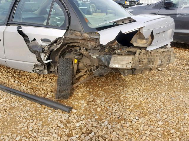 1G8ZF52881Z314332 - 2001 SATURN SL GRAY photo 9