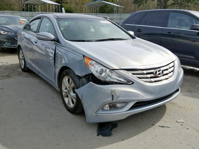 5NPEC4AC0DH584082 - 2013 HYUNDAI SONATA SE BLUE photo 1