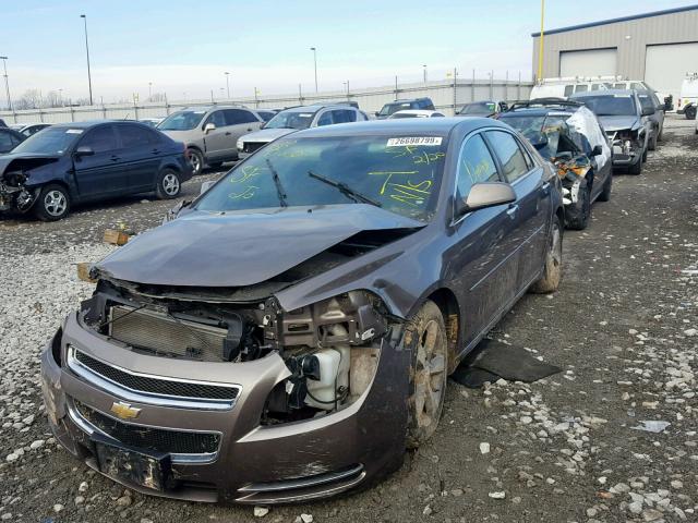 1G1ZC5E07CF269773 - 2012 CHEVROLET MALIBU 1LT ყავისფერი ფოტო 2