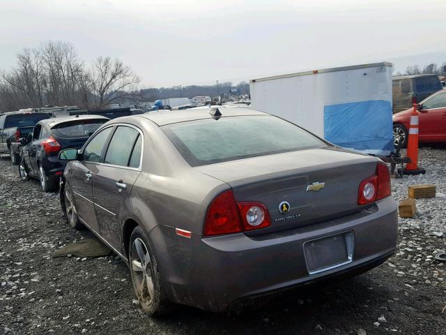 1G1ZC5E07CF269773 - 2012 CHEVROLET MALIBU 1LT ყავისფერი ფოტო 3