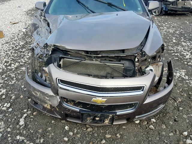1G1ZC5E07CF269773 - 2012 CHEVROLET MALIBU 1LT ყავისფერი ფოტო 7