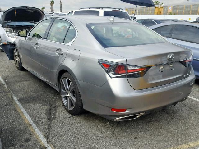 JTHBA1BLXGA001176 - 2016 LEXUS GS 200T SILVER photo 3