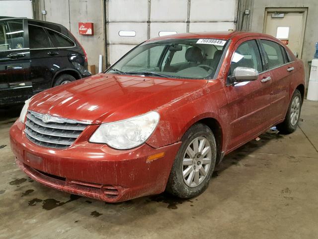 1C3LC46B09N536696 - 2009 CHRYSLER SEBRING LX RED photo 2