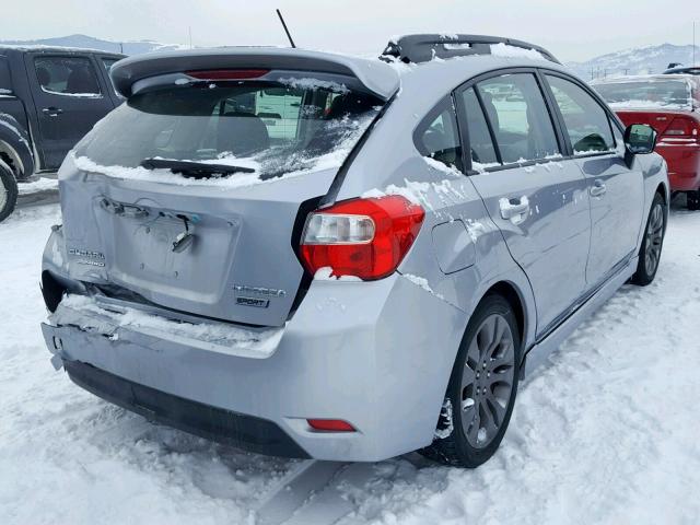 JF1GPAS60CH226729 - 2012 SUBARU IMPREZA SP SILVER photo 4