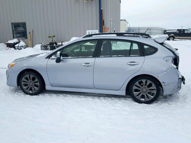 JF1GPAS60CH226729 - 2012 SUBARU IMPREZA SP SILVER photo 9