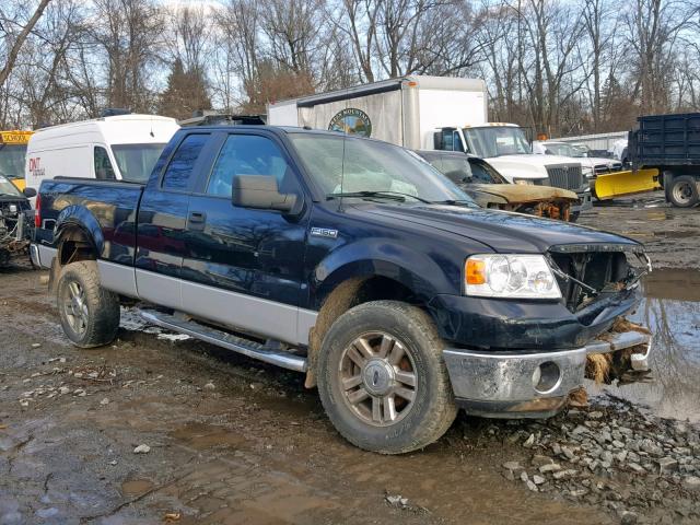 1FTPX14558FB24828 - 2008 FORD F150 BLACK photo 1