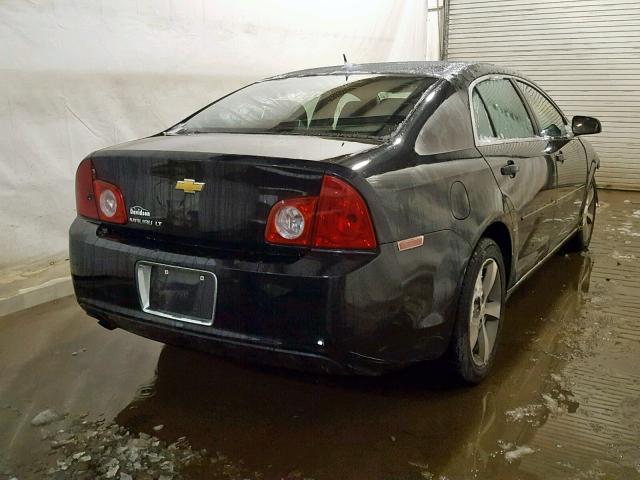 1G1ZC5E16BF228171 - 2011 CHEVROLET MALIBU 1LT BLACK photo 4