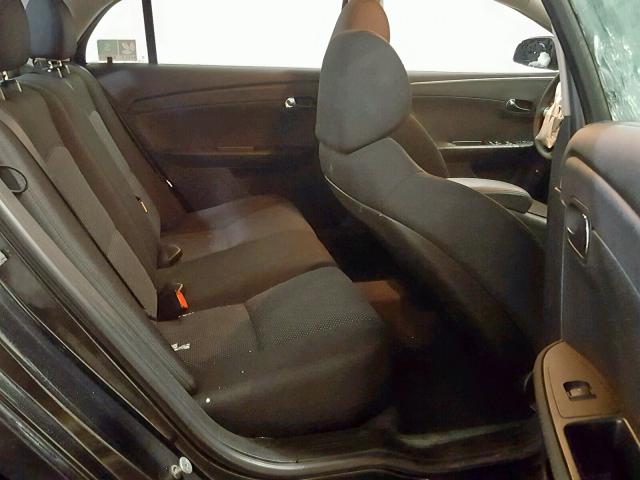 1G1ZC5E16BF228171 - 2011 CHEVROLET MALIBU 1LT BLACK photo 6