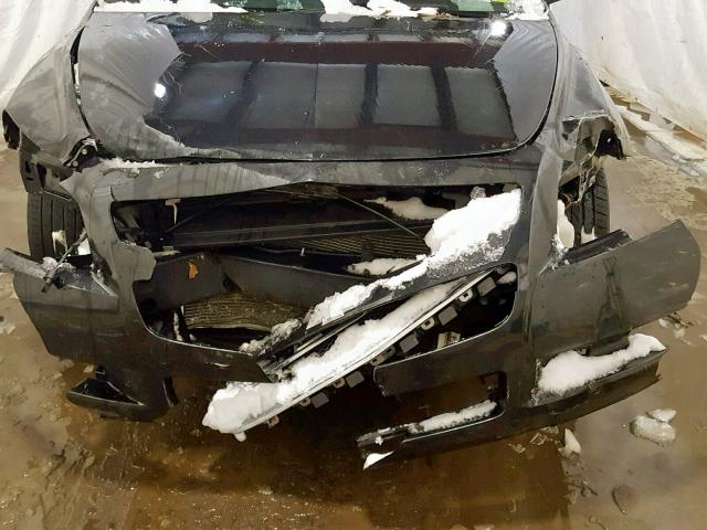 1G1ZC5E16BF228171 - 2011 CHEVROLET MALIBU 1LT BLACK photo 9