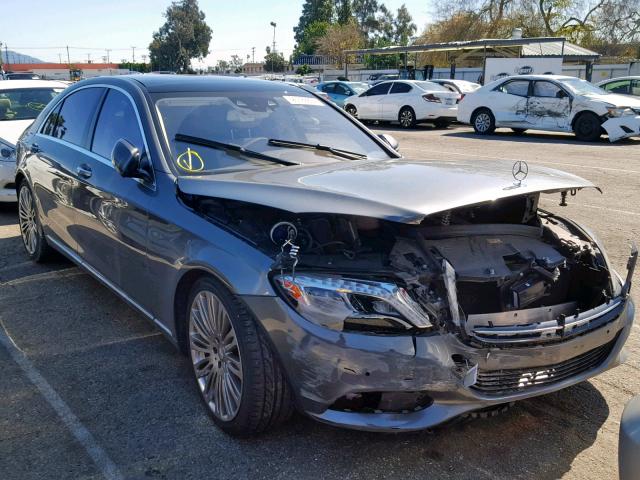 WDDUG8CB4GA254037 - 2016 MERCEDES-BENZ S 550 GRAY photo 1