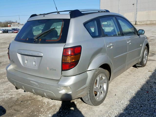 5Y2SL62854Z418030 - 2004 PONTIAC VIBE GRAY photo 4