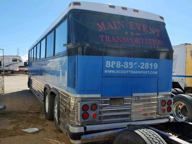 1M8RCM7A6PP045225 - 1993 MOTOR COACH INDUSTRIES TRANSIT BU BLUE photo 3